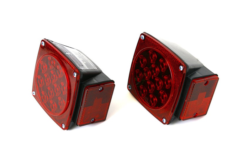 MAXXHAUL 70460 12V LED Trailer Tail Lights (Turn/Stop/Signal-Left/Right-DOT Compliant) - Image 3
